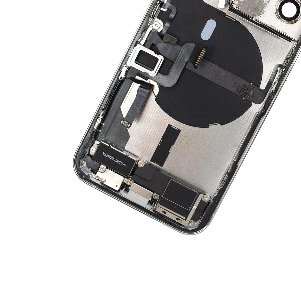 Rear Housing with Full Set Parts for iPhone 13 Pro-Silver (Purple) Rear Housing with Full Set Parts for iPhone 13 Pro-Silver (Purple)
